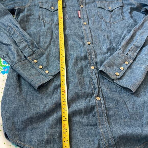 DSquared2 Western Denim Snap Up Shirt - 50 - Picture 6 of 15